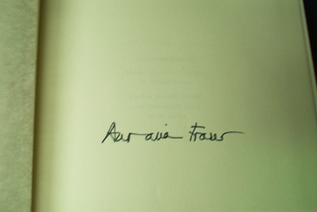 Antonia Fraser signed