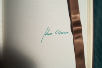 John Cheever signed