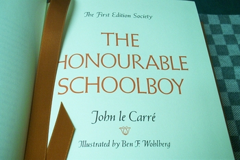 The Honourable Schoolboy John Le Carre