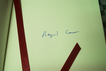 Raymond Carver signed Franklin Library