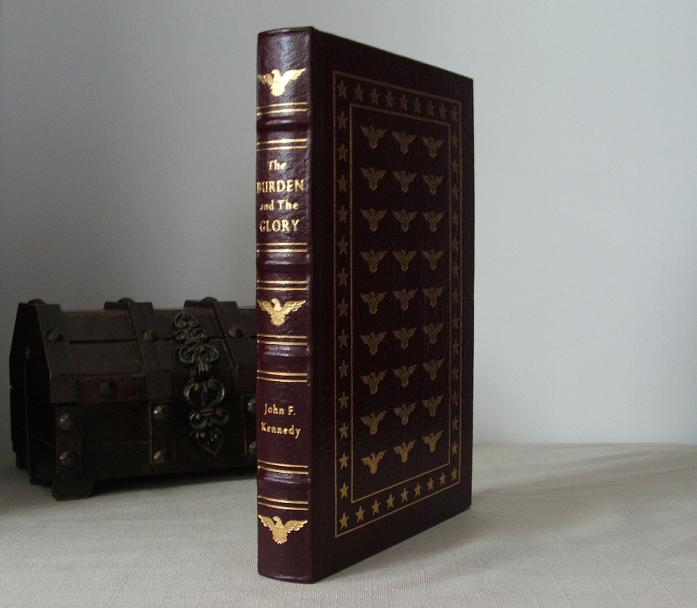 John F. Kennedy Easton Press leather bound book