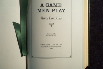 A Game Men play