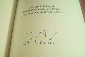 President Jimmy Carter signed