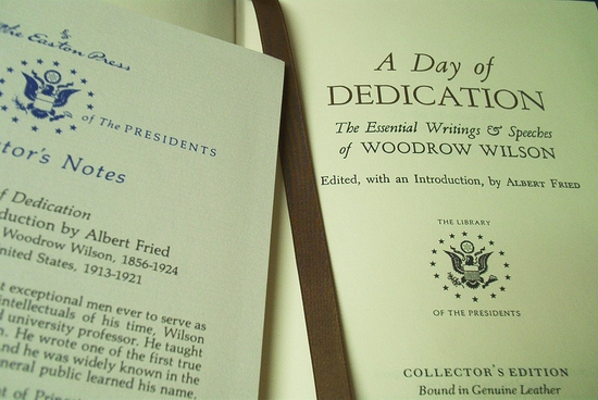 President Woodrow Wilson library
